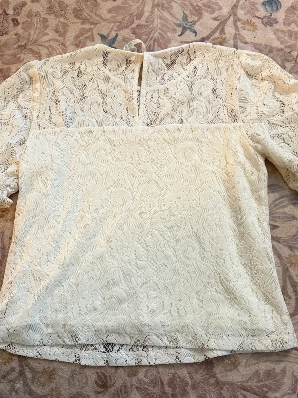 Anthropologie Puff Sleeve Top
